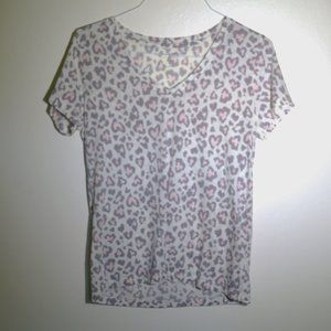 Lucky brand white print shirt.